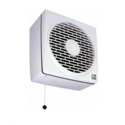 Ventilateur de fenêtre Vortice Vario 150/6 P-Q 18W 235 m³/h avec interrupteur à tirette