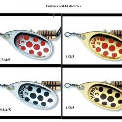 CUILLERE AGLIA DECOREES or - points rouges 5