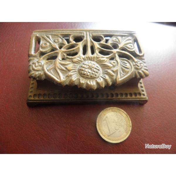 bote  timbres en laiton art nouveau