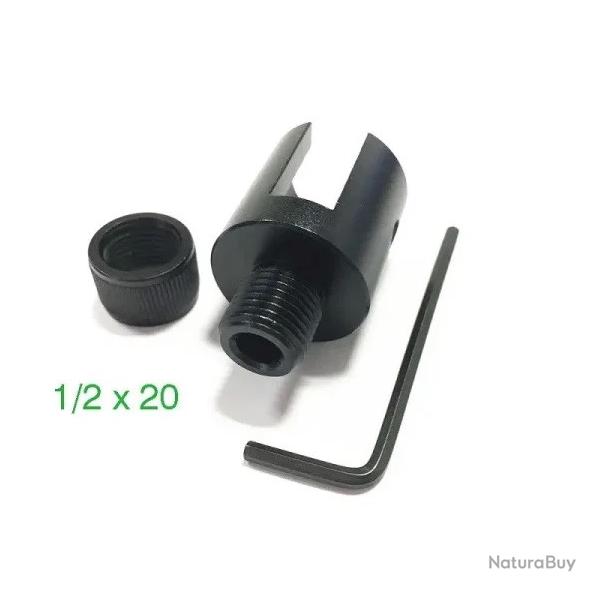 Adaptateur silencieux 1/2 UNF pour Carabine Ruger 10/22