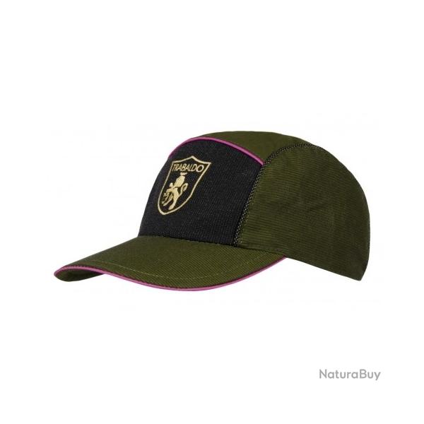 Casquette TRABALDO apache liseret rose