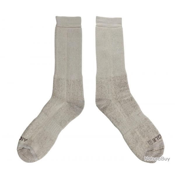 Chaussettes de randonne Aigle Sable P.39 au P.42 beige
