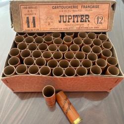 Lot de 75 douilles en carton pour calibre 12