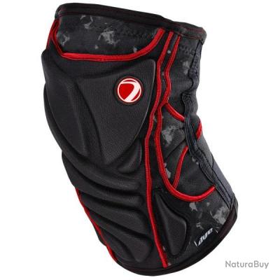 Annonce billes paintball : Genouillère paintball Dye Black/Rouge GENOUILLERE DYE NOIR/ROUGE - TAILLE M ! PX NET !