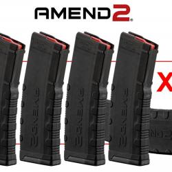 Pack 5 chargeurs AMEND2 30 coups Noir PACK 5 CHARGEURS AMEND2 30 COUPS NOIR