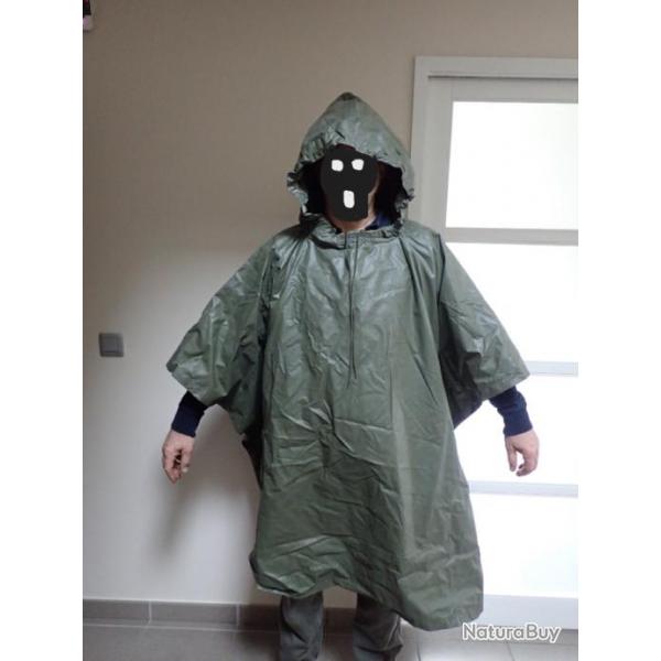 Poncho militaire kaki