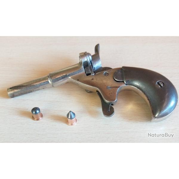 Trs beau petit pistolet de cycliste cal. 6mm