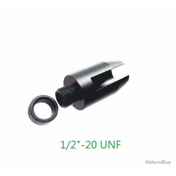 Adaptateur silencieux 1/2x20 UNF pour Carabine Crosman 1077 , 2100, 2200