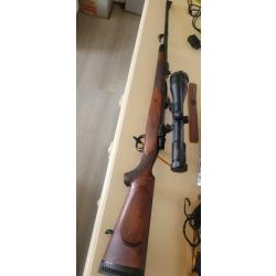 Carabine mark x  withwort faite par CZ brno pour interarms modele luxe rare et etat neuf .cal 7 RM