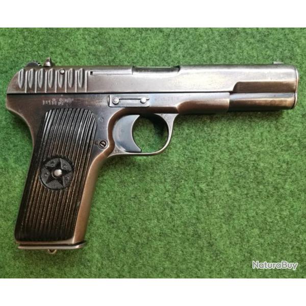 Pistolet TOKAREV TT-30 - Fabrication Russe 1935 - Calibre 7,62 x 25 Tokarev - N 25598 (Occasion)