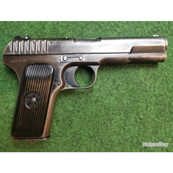 Pistolet TOKAREV TT-30 - Fabrication Russe 1935 - Calibre 7,62 x 25 Tokarev - N 28681 (Occasion)