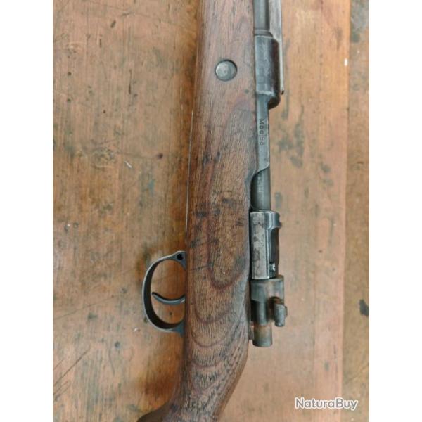 Carabine  verrou mauser 98K Cal. 8X57 JRS