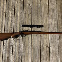 Carabine de Chasse à Verrou Artisanale système Mauser Cal 7x64 + Lunette habicht