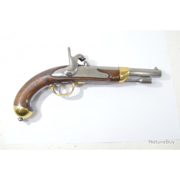 Pistolet  poudre noire 1822 T BIS cavalerie. 1847 - 1874. Guerre Franco-Prussienne 1870.