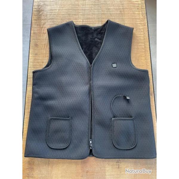 Gilet type bolro chauffant