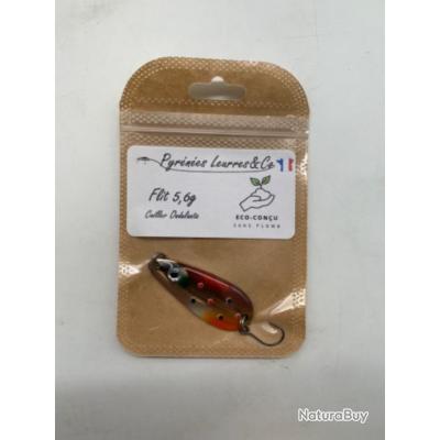 Kit 10 Leurres Truite Cuillers Tournantes - Poids 2,5 G / 3,5 G / 5 G, Avec Hameçon, Pour Carnassiers (brochet, Sandre, Perche)