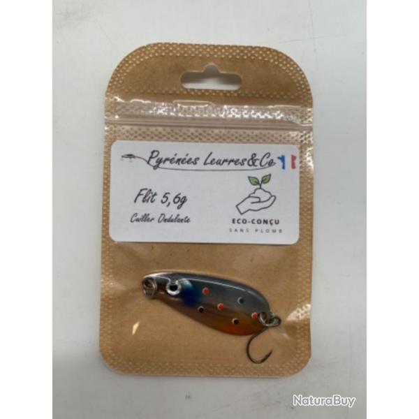 cuillere ondulante Pyrnes Leurres Flit 5,6g gris