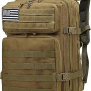 Sac à dos tactique 45L pour hommes/femmes – Sac à dos MOLLE pour la ch
