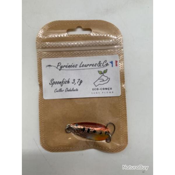 cuillere ondulante Pyrnes Leurres Spoonfish 3,7g vairon