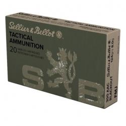 Munitions SELLIER & BELLOT cal.300 aac blackout fmj 8g 124gr par 20