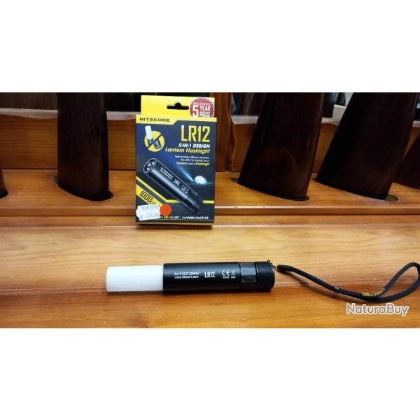 Lampe NITECORE LR12 2 en 1 lanterne + faisceau