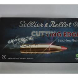 1 BOITE DE 20 MUNITIONS SELLIER & BELLOT CALIBRE 30-06 CUTTING EDGE 180GR / 11.7G NEUVE