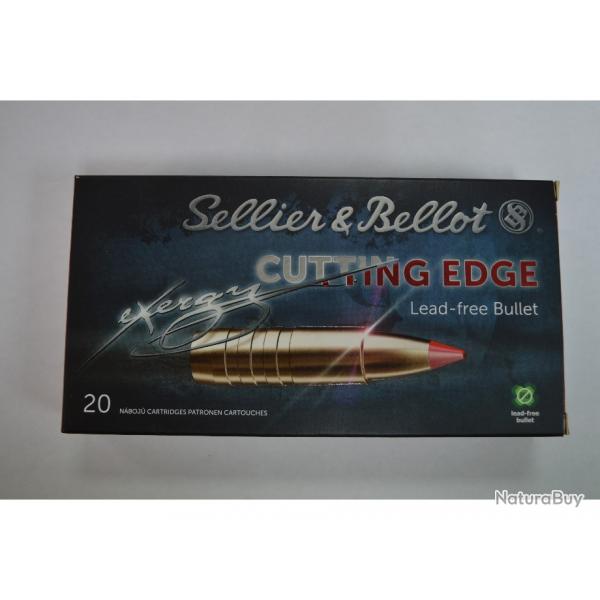 1 BOITE DE 20 MUNITIONS SELLIER & BELLOT CALIBRE 30-06 CUTTING EDGE 180GR / 11.7G NEUVE