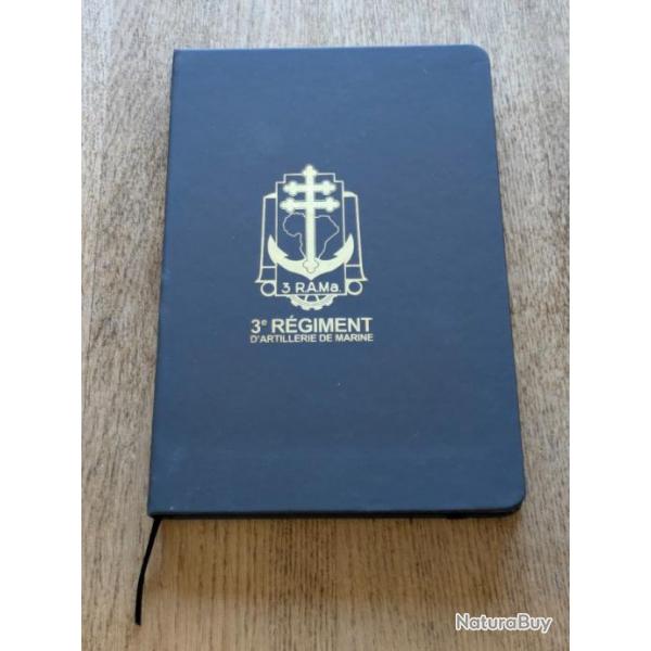 Carnet 3e Rgiment d'Artillerie de Marine - 3 RAMa troupes arme Canjuers Tmoin de l'histoire milit