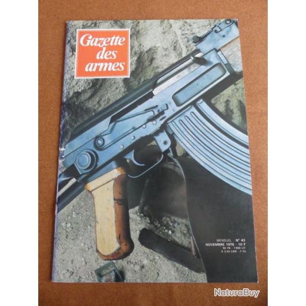 Gazette de armes numro 43 Novembre 1976