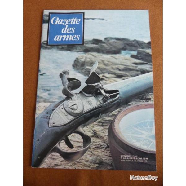 Gazette de armes numro 40 Aout 1976