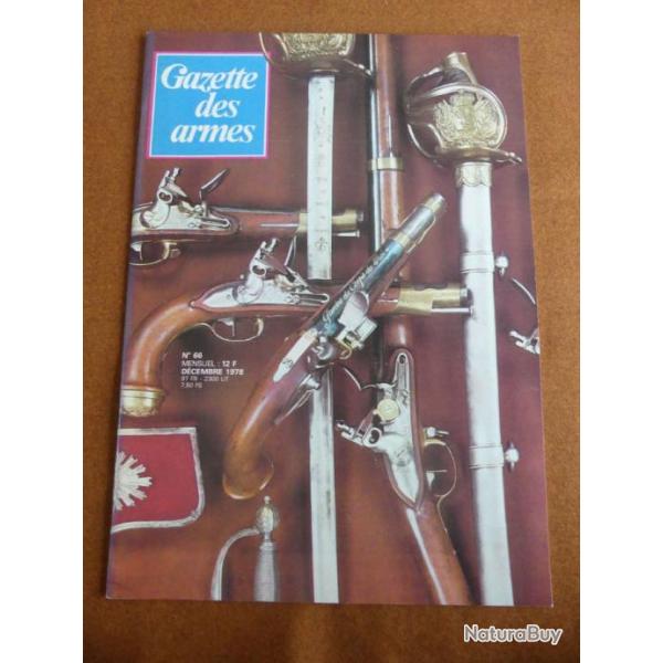 Gazette de armes numro 68 Dcembre 1978