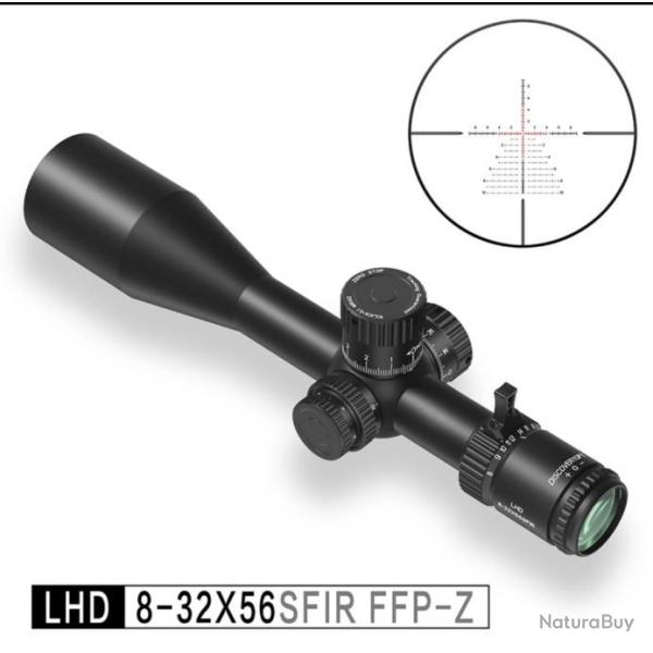 DISCOVERYOPT LHD 8-32X56SFIR FFP-MRAD/MOA-Z tube 34mm