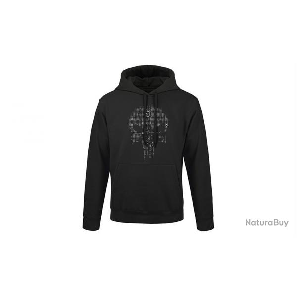 Sweat  capuche Army Design Punisher balles Coloris Noir