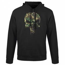 Sweat à capuche Army Design Punisher camo woodland