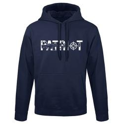 Sweat à capuche Patriot Coloris Bleu Army Design