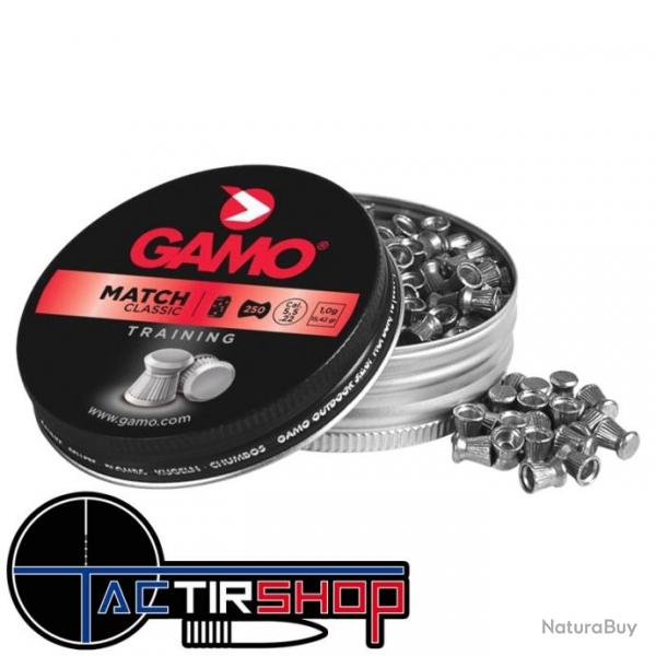 250 Plombs Gamo MATCH CLASSIC 5,5 mm