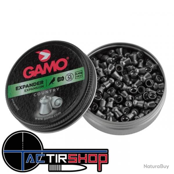 250 Plombs Gamo EXPANDER EXPANSION 4,5 mm