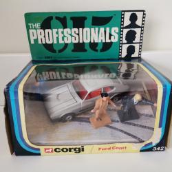 Corgi Toys 342 Les Professionnels Ford Capri vintage neuf