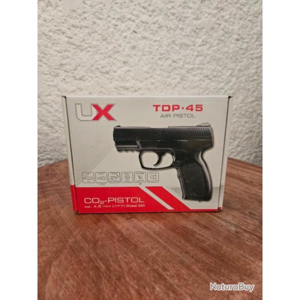 Pistolet CO2 Umarex TDP45 calibre 4,5BB