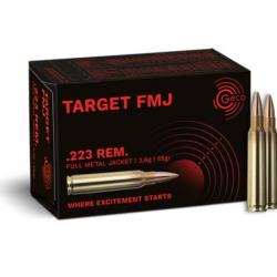 CARTOUCHES GECO 223REM TARGET FMJ 3.6G