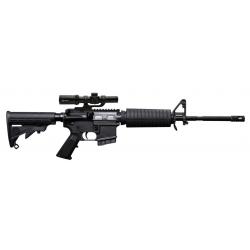 CARABINE DE TIR BUSHMASTER M4 PATROLMAN CAL.223 CANON 16" + LUNETTE AQUISITION RAPIDE - CATEGORIE B