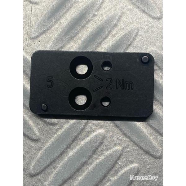 Plaque montage point rouge type Burris Fastfire 4 sur HK SFP9 OPTIC READY