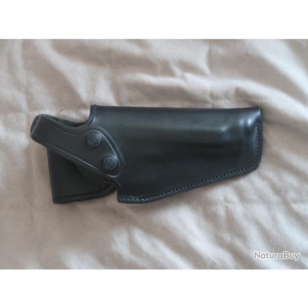 Etui en cuir de ceinturon pour beretta 92 ou drivs REF @