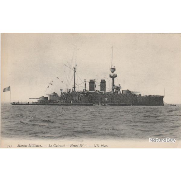 CPA - Marine de Guerre  Franaise -   Cuirasse "Henri-IV N138