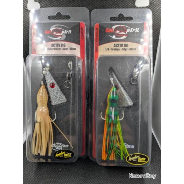 JIG / CAT SPIRIT ACTIVE JIG 1/0 , 50 grs , 90 cm