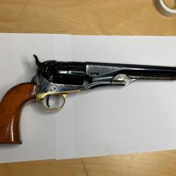 Revolver Pietta 1860 Colt Army calibre 44 gravé