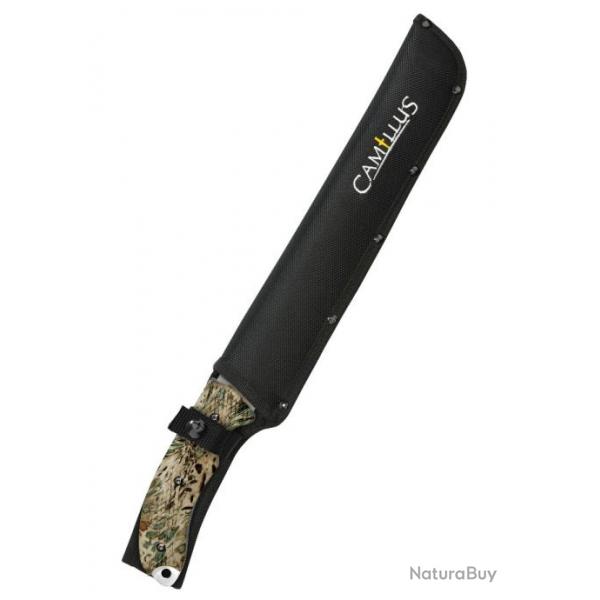 Machette Hide  titanium camo lame droite