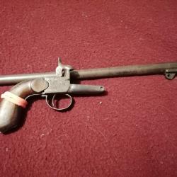 PISTOLET CARABINE BRACONNIER DE ST ÉTIENNE