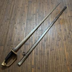 SABRE D'OFFICIER D'INFANTERIE SUR LE MODÈLE 1855