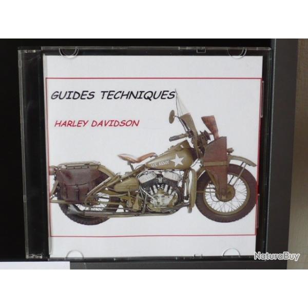 100 Guides Techniques des Motos Harley Davidson de 1930  2016 sur CD